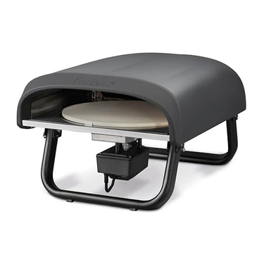 Enders Pizzaofen PACO™ Rotate, Pizzastein rund, Thermometer, Pizza, Edelstahlbrenner, 4kW, Cordierit-Pizzastein 30,5cm, rotierend, stufenlos regulierbarer Edelstahlbrenner #31316 im Sale